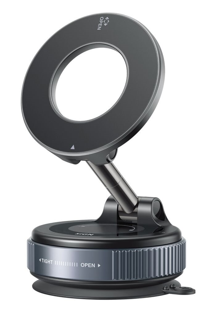 SiGN Magnetische draaibare telefoonhouder voor in de auto Zwart