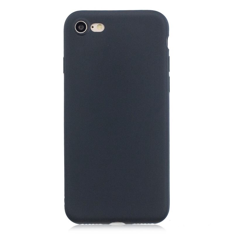 iPhone 8 TPU Case Zwart - Telefoonhoesje van hoge kwaliteit