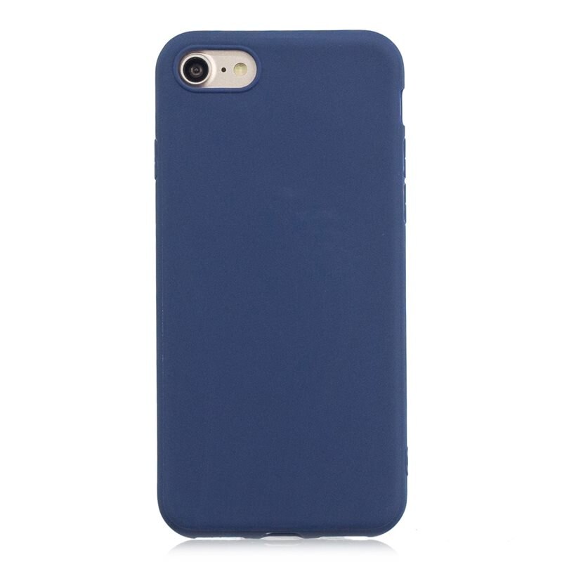 iPhone SE 2020 TPU Case Blauw - Telefoonhoesje van hoge kwaliteit