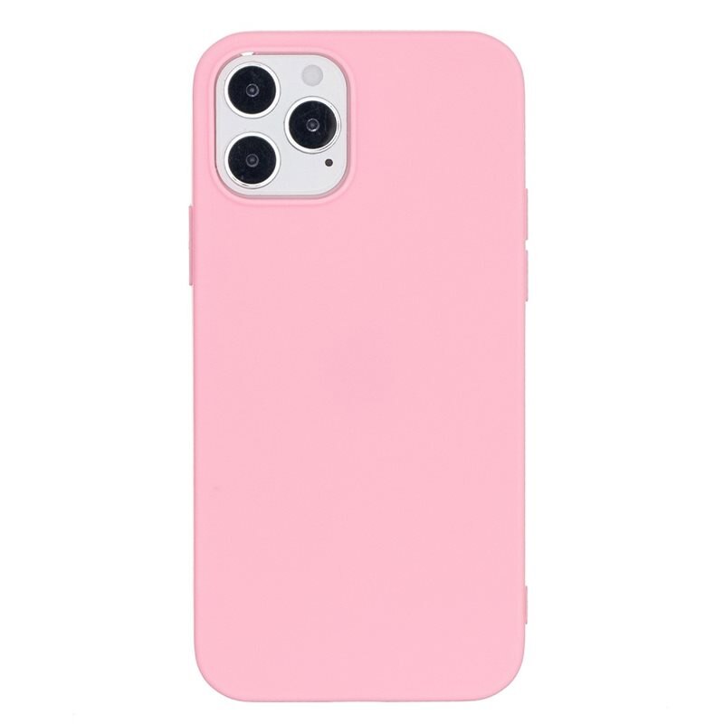 iPhone 12/iPhone 12 Pro TPU Case Roze - Telefoonhoesje van hoge kwaliteit