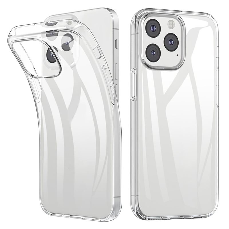 tectTech TPU Case iPhone 13 Pro Max Transparant - Betaalbaar telefoonhoesje van goede kwaliteit