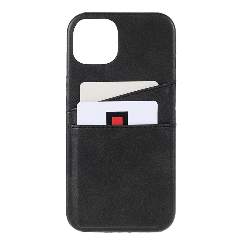 tectTech Card Slots Case iPhone 13 Mini Zwart - Telefoonhoesje met pasjeshouder