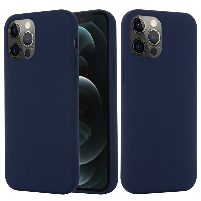 tectTech Silicone Magnetic Case iPhone 13 Dark Blue - Telefoonhoesje met MagSafe
