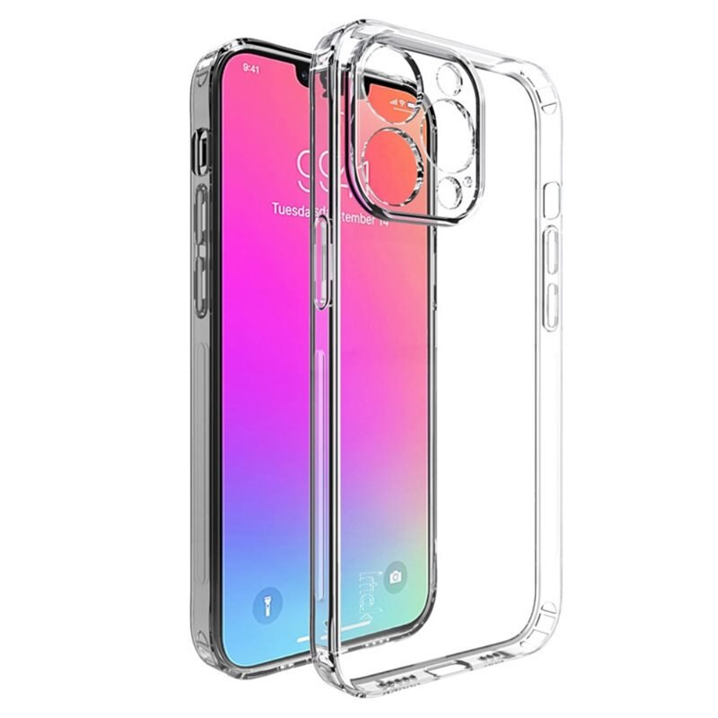Imak TPU Case iPhone 13 Pro Max Transparant - Eenvoudig schokbestendig hoesje
