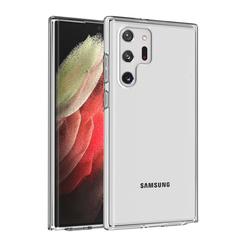 tectTech TPU Case Samsung Galaxy S22 Ultra Transparant - Betaalbaar telefoonhoesje van goede kwaliteit