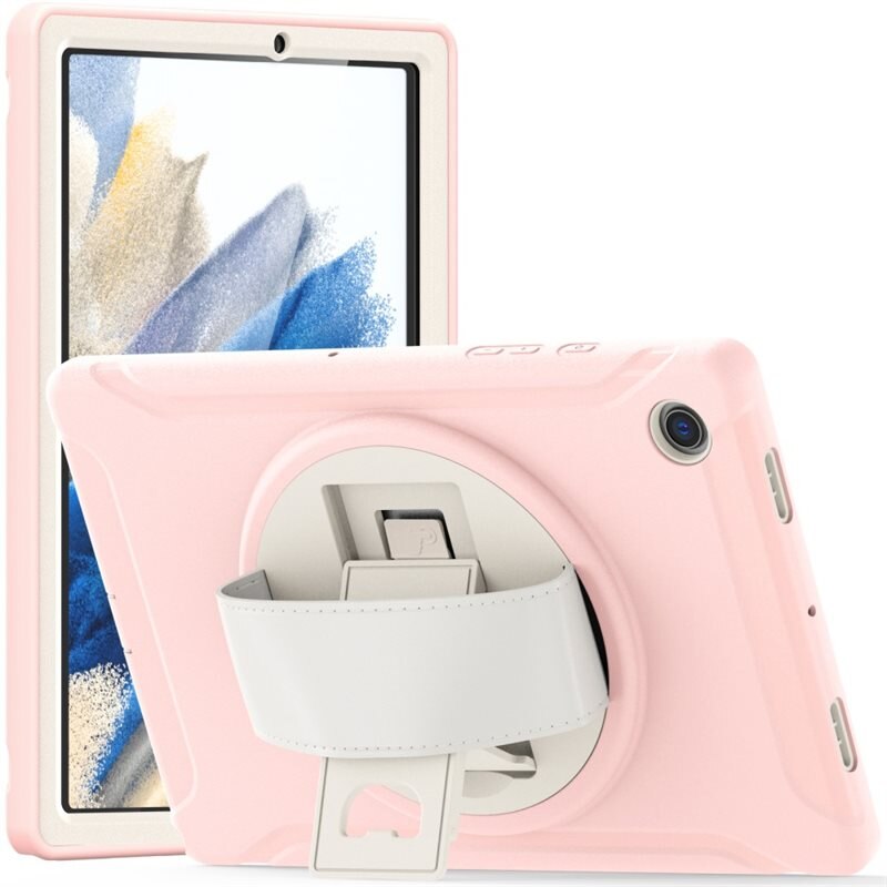 Samsung Galaxy Tab A8 10.5 Schokbestendige Hybridcase roze - Beschermend hoesje