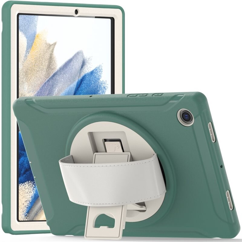 Samsung Galaxy Tab A8 10.5 Schokbestendige Hybridcase groen - Beschermend hoesje