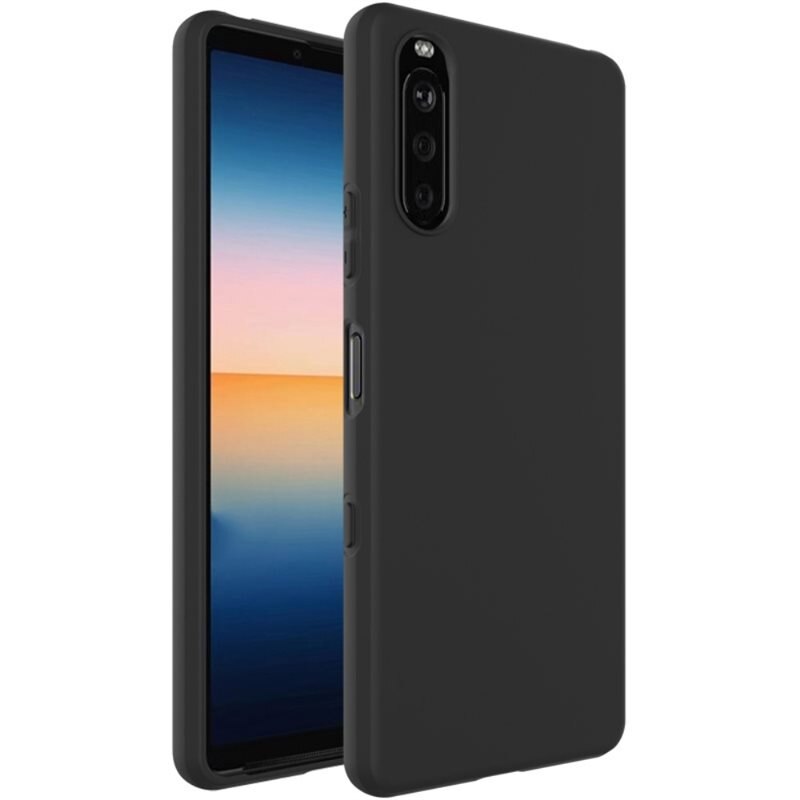 Imak Frosted TPU Sony Xperia 10 III Zwart - Telefoonhoesje - Beschermhoesje