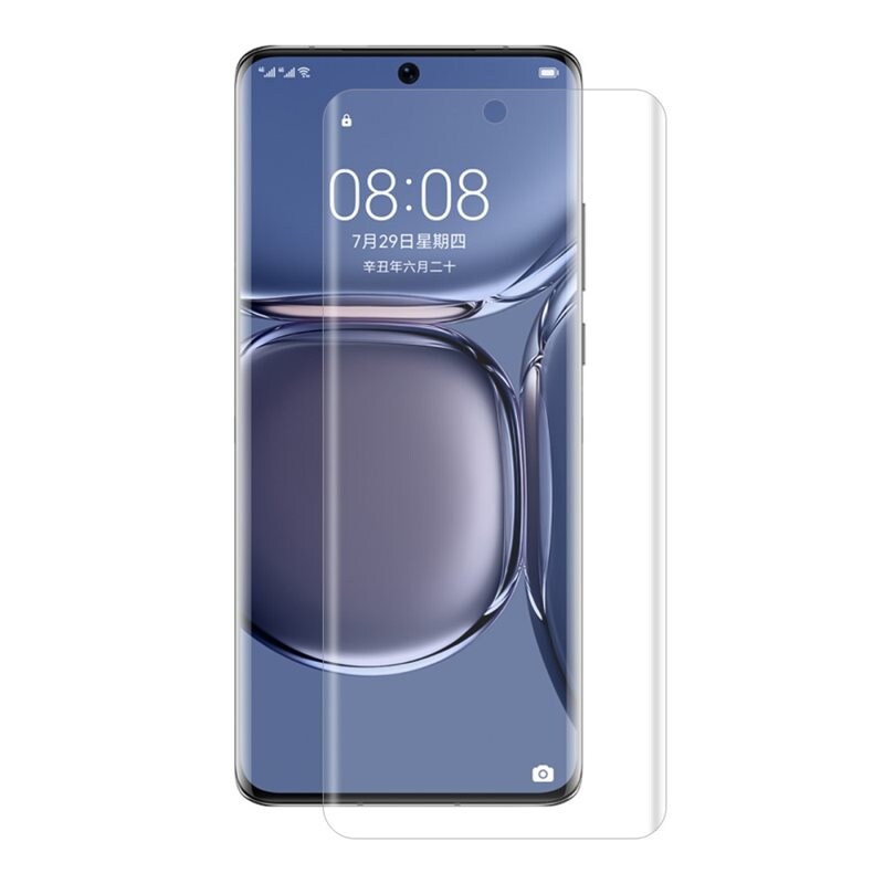Hat Prince Full-cover Curved Screenprotector Huawei P50 Pro - Beschermfolie - Bescherm je telefoonscherm