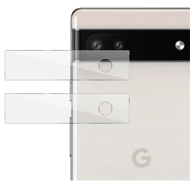 Google Pixel 6a Gehard Glas Camera Protector (2-pack) - Volledige bescherming voor cameralenzen van veiligheidsglas