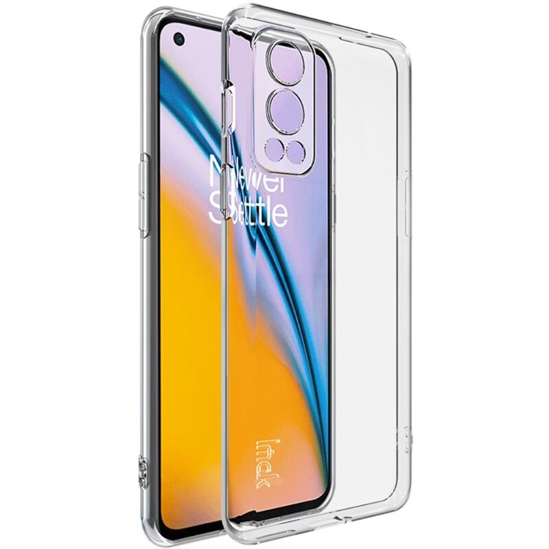 Imak TPU Case OnePlus Nord 2 5G Transparant - Eenvoudig schokbestendig hoesje