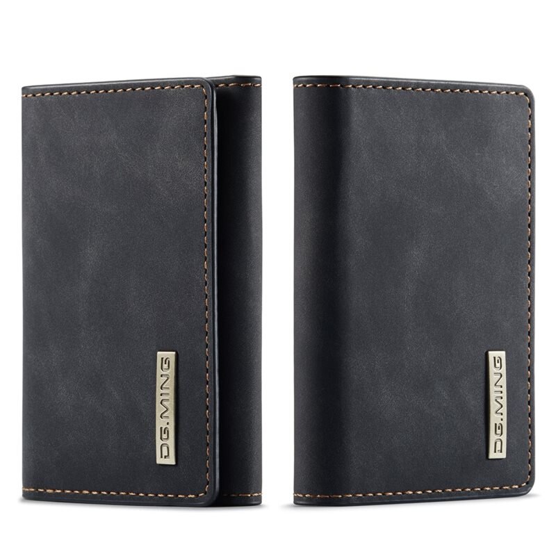DG.MING Leren hoesje Bookcover Zwart