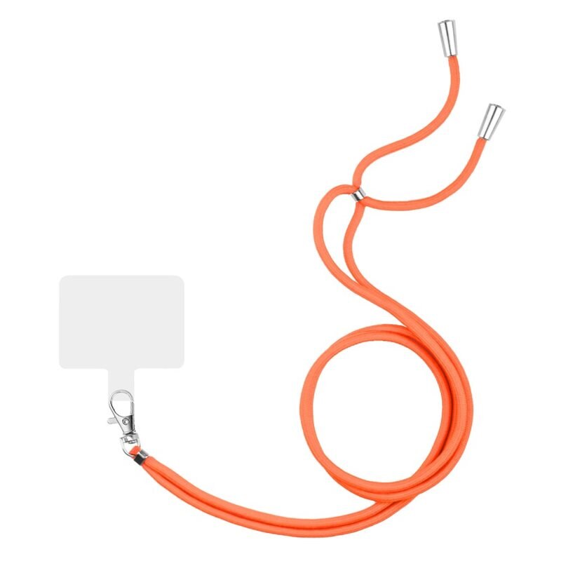 Universeel Phone Shoulder Strap Oranje - Lange schouderriem voor aan telefoonhoesje