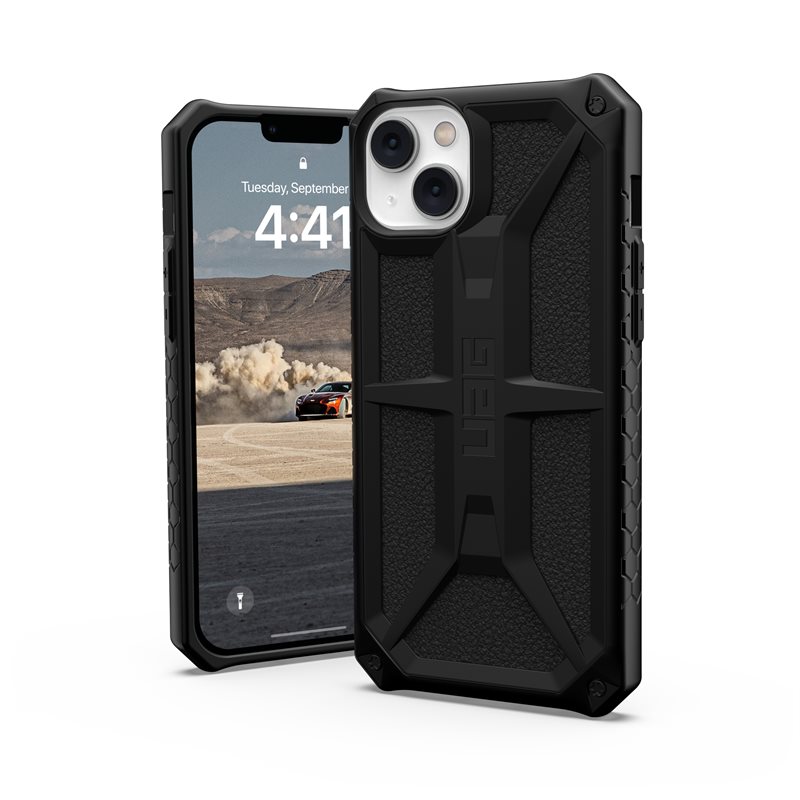 UAG Monarch Case iPhone 14 Plus Zwart - Telefoonhoesje - Beschermhoesje