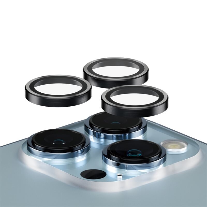 PanzerGlass iPhone 13 Pro Hoops Camera Lens Protector Zwart