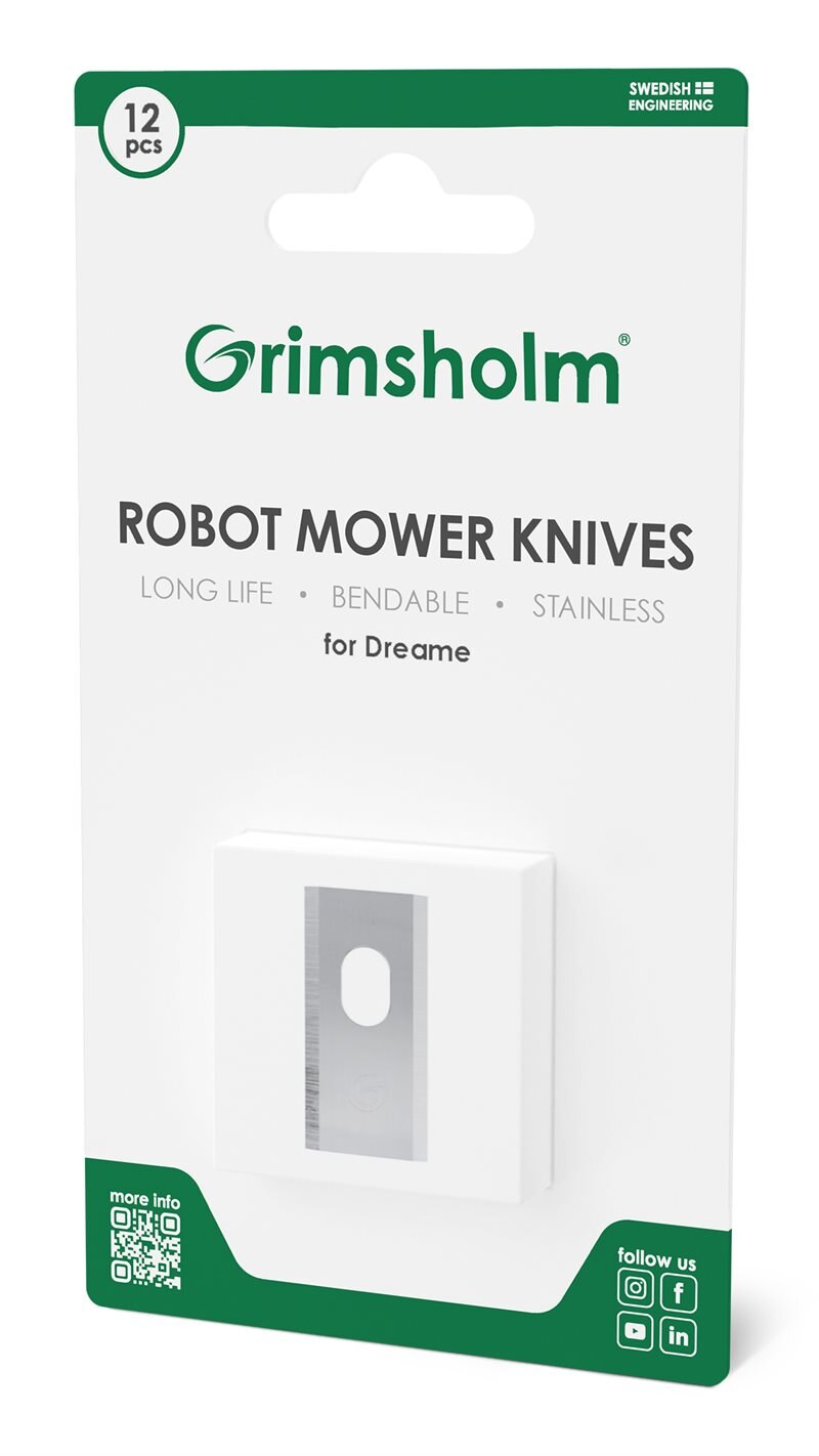 Grimsholm 12-pack Robotmaaiermessen voor Dreame