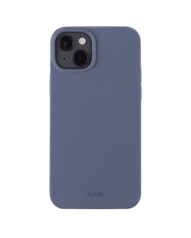 Holdit Siliconen hoesje iPhone 14 Plus Pacific Blue - Trendy, vrolijk, kleurrijk telefoonhoesje