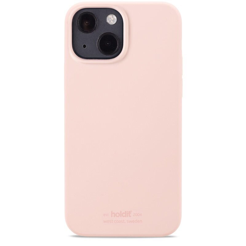 Holdit Siliconen hoesje iPhone 14 Plus Blush Pink - Trendy, vrolijk, kleurrijk telefoonhoesje