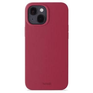 Holdit Siliconen hoesje iPhone 14 Red Velvet - Trendy, vrolijk, kleurrijk telefoonhoesje