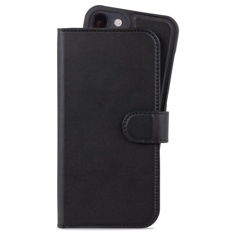 Holdit Bookcover hoesje Magneet Plus iPhone 15 zwart