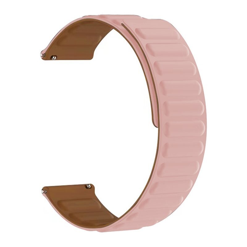 Universal 20mm Magnetisch siliconen bandje roze