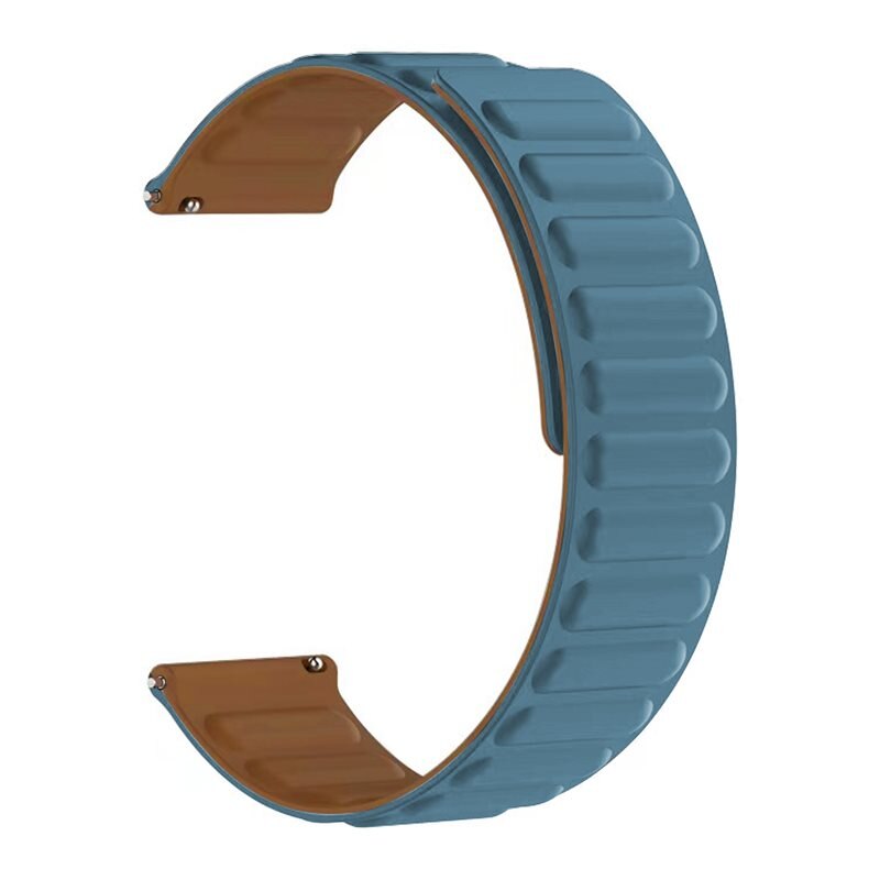 Amazfit GTS 2 Mini Magnetisch siliconen bandje blauw