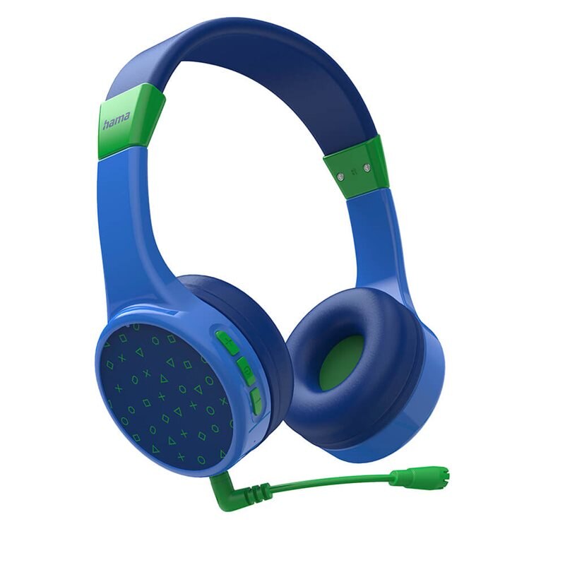 Hama Teens Guard On-Ear Wireless Kinderhoofdtelefoon blauw