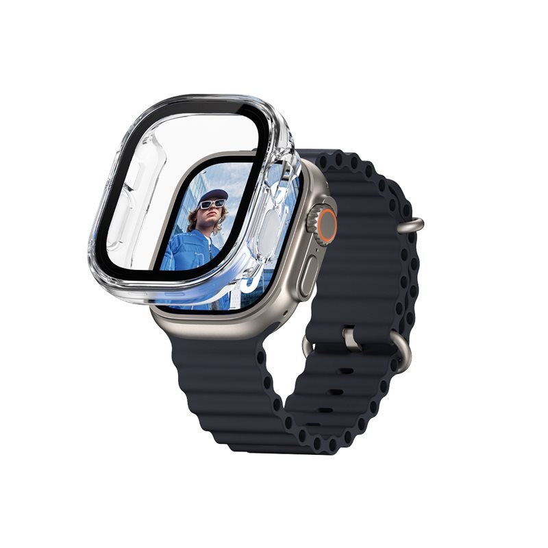 PanzerGlass Apple Watch Ultra 49mm 1st Gen Full Body Slim Case Transparant