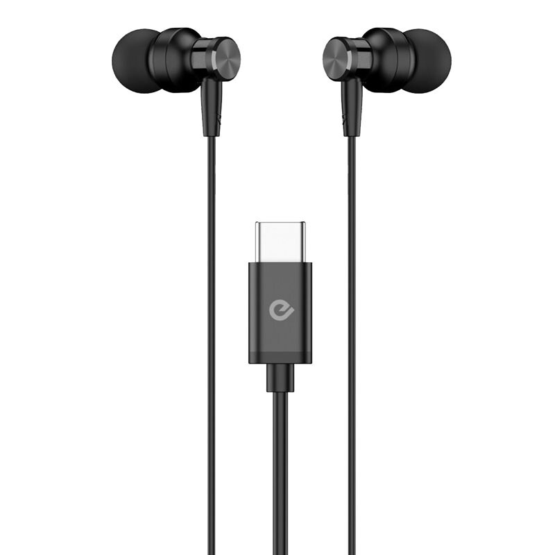 Exibel IX100 Bedrade In-ear oordopjes met microfoon USB-C Zwart