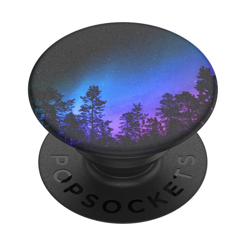 PopSockets PopGrip Stand/Houder met Verwisselbare Top, Aurora Woods