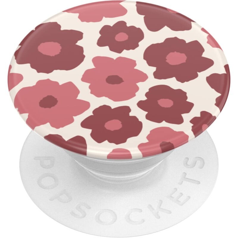 PopSockets PopGrip Stand/Houder met Verwisselbare Top, Mauve Floral