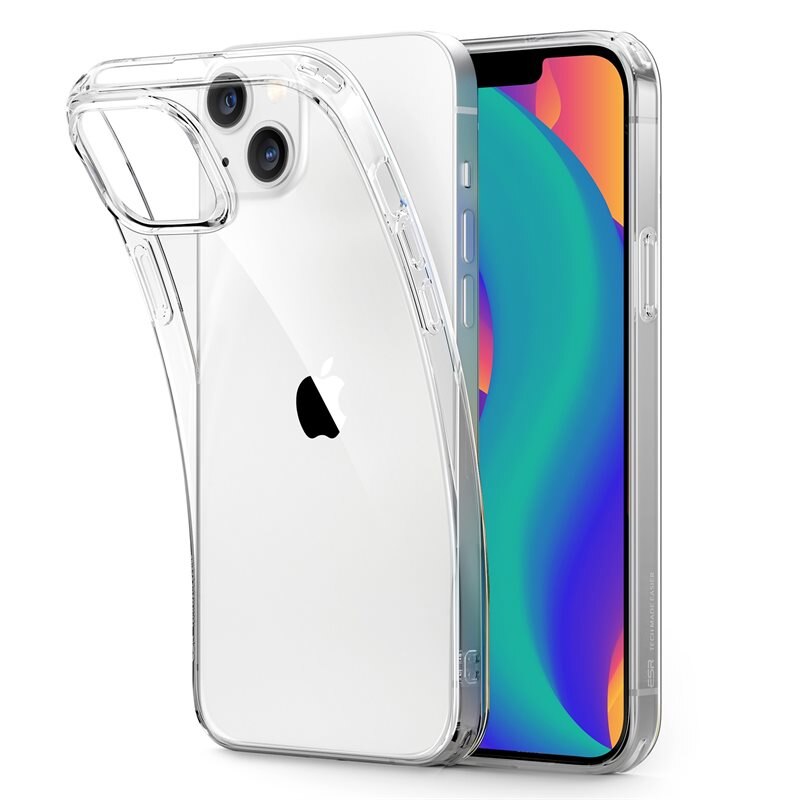 ESR Project Zero Case iPhone 14 Plus Clear - Dun, doorzichtig hoesje - Transparant hoesje