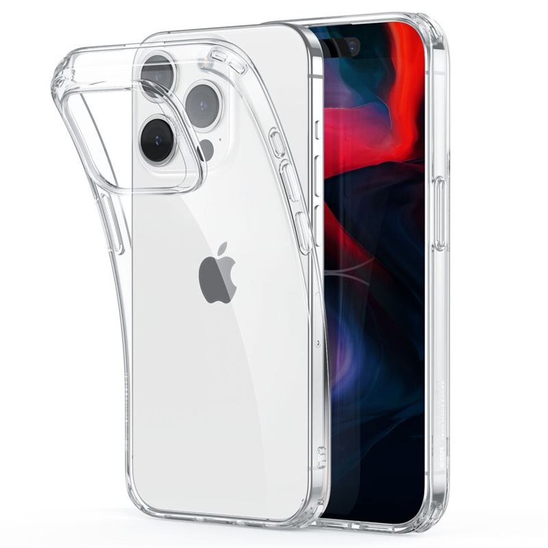 ESR Project Zero Case iPhone 15 Pro Max Clear - Dun, doorzichtig hoesje - Transparant hoesje