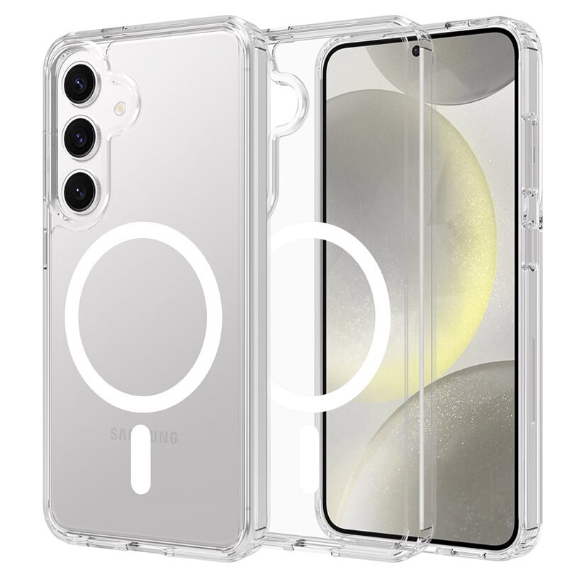 Mobique Hybridcase MagSafe Samsung Galaxy S24 Plus Transparant