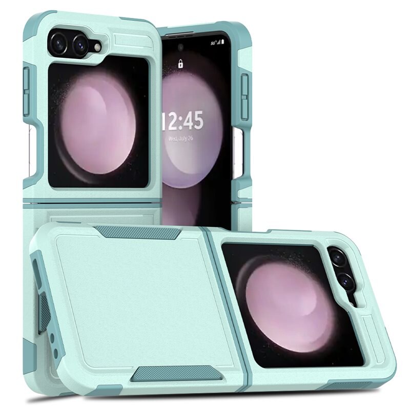 tectTech Samsung Galaxy Z Flip 7 FE Off-road Hybridcase Mintgroen