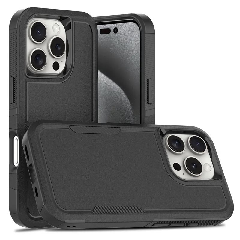 tectTech iPhone 16 Pro Max Off-road Hybridcase zwart