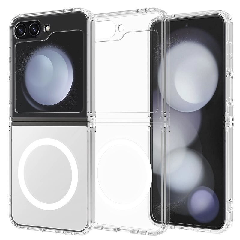 tectTech Hybridcase MagSafe Samsung Galaxy Z Flip 6 Transparant