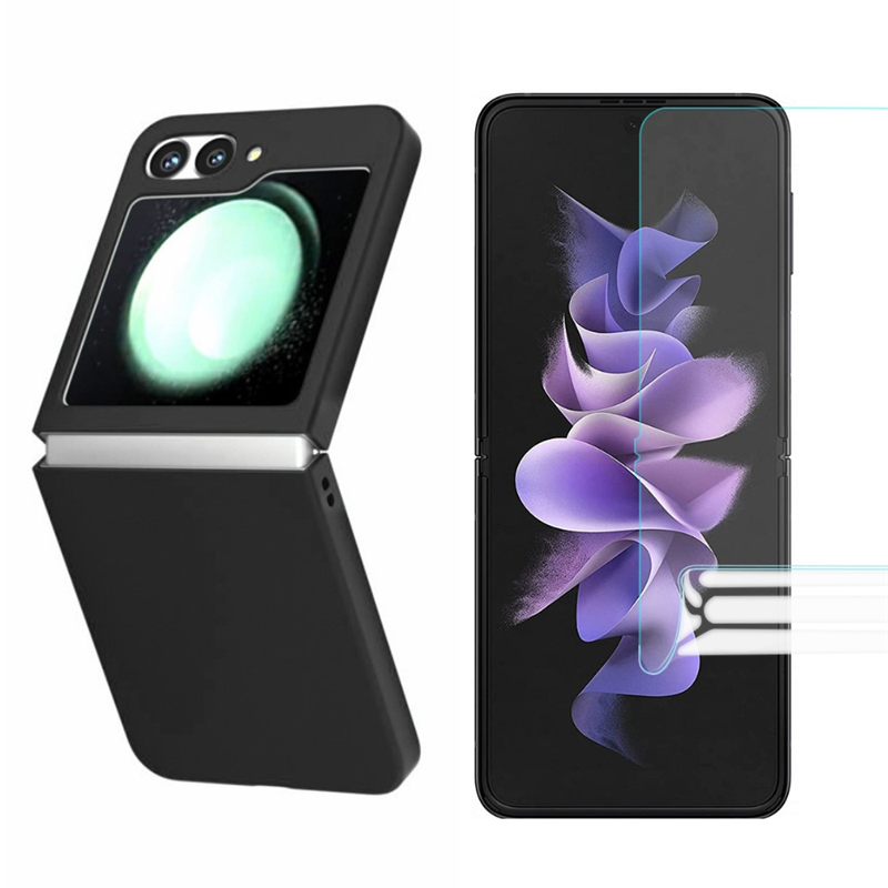 Samsung Galaxy Z Flip 6 Set Hardplastic hoesje en Screenprotector