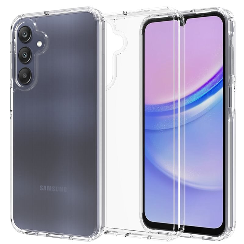 Mobique Hybridcase Samsung Galaxy A26 Transparant - Schokbestendig telefoonhoesje
