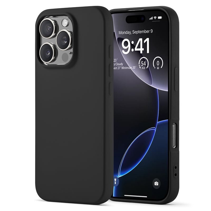 Mobique iPhone 16 Pro Max TPU Case MagSafe Zwart