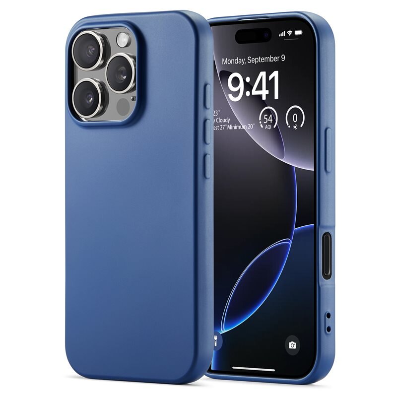 Mobique iPhone 16 Pro TPU Case Blauw