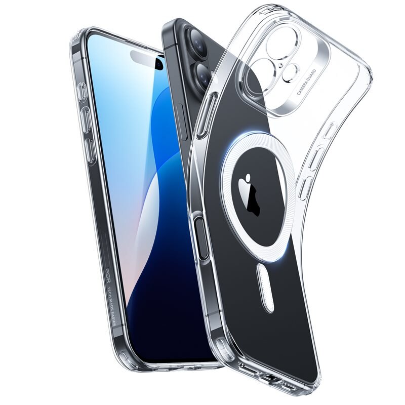 ESR Project Zero Case iPhone 16 Plus Clear - Dun, doorzichtig hoesje - Transparant hoesje