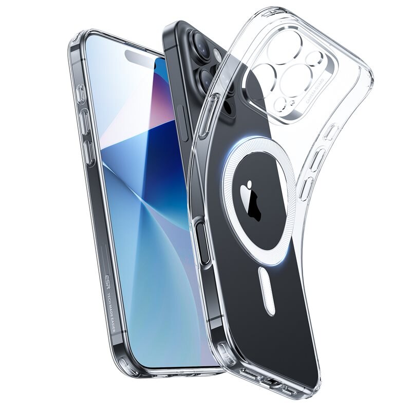 ESR Project Zero Case iPhone 16 Pro Clear - Dun, doorzichtig hoesje - Transparant hoesje