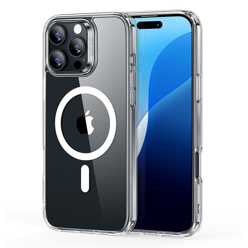ESR Classic Hybrid HaloLock MagSafe iPhone 16 Pro Max Clear - Telefoonhoesje met MagSafe