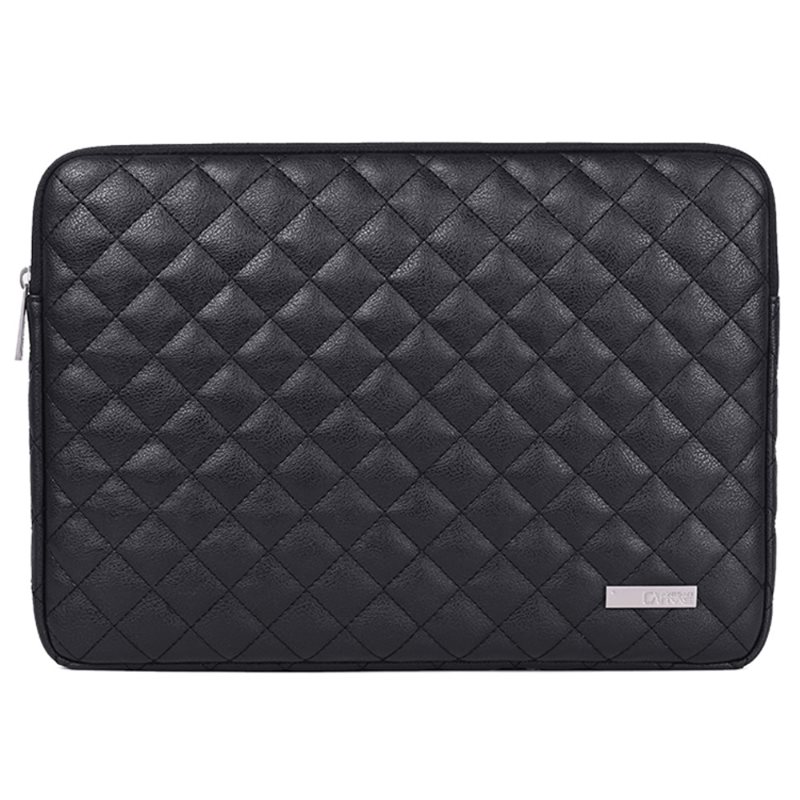 Laptophoes Quilted Zwart