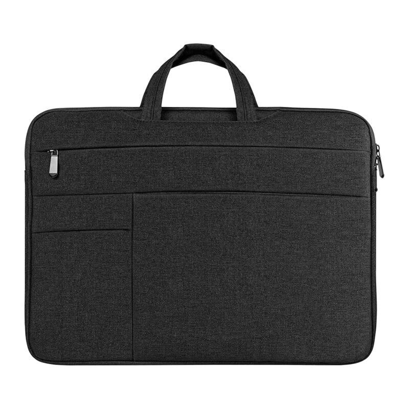 Dux Ducis Laptoptas met opbergvakjes 13.9" zwart