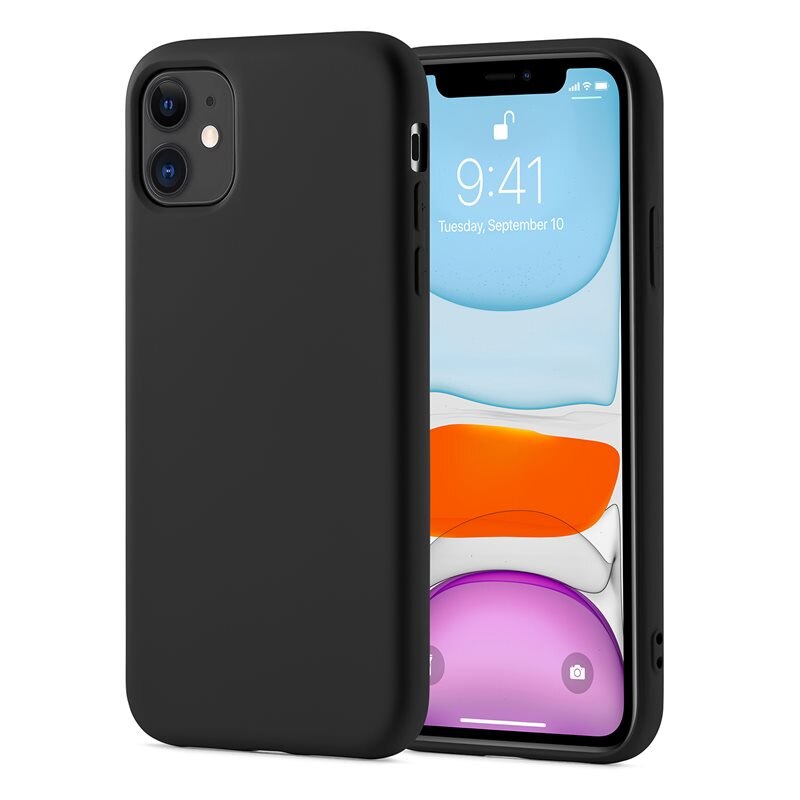 Mobique iPhone 11 TPU Case Zwart