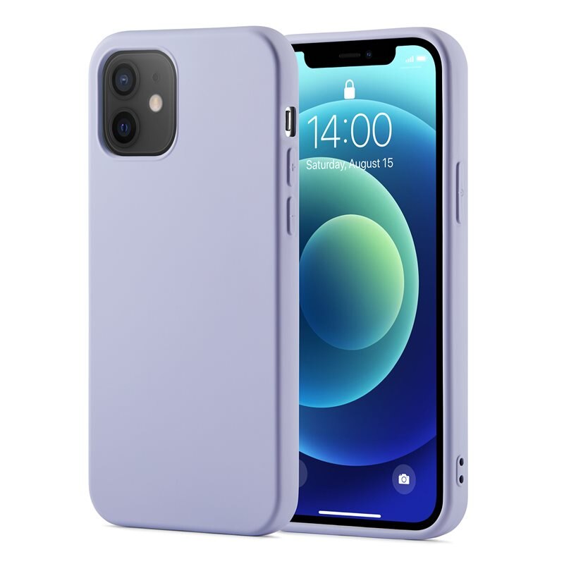 Mobique iPhone 12/iPhone 12 Pro TPU Case Paars