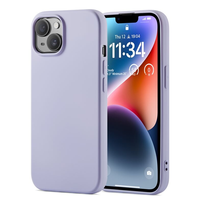 Mobique iPhone 13 TPU Case Paars