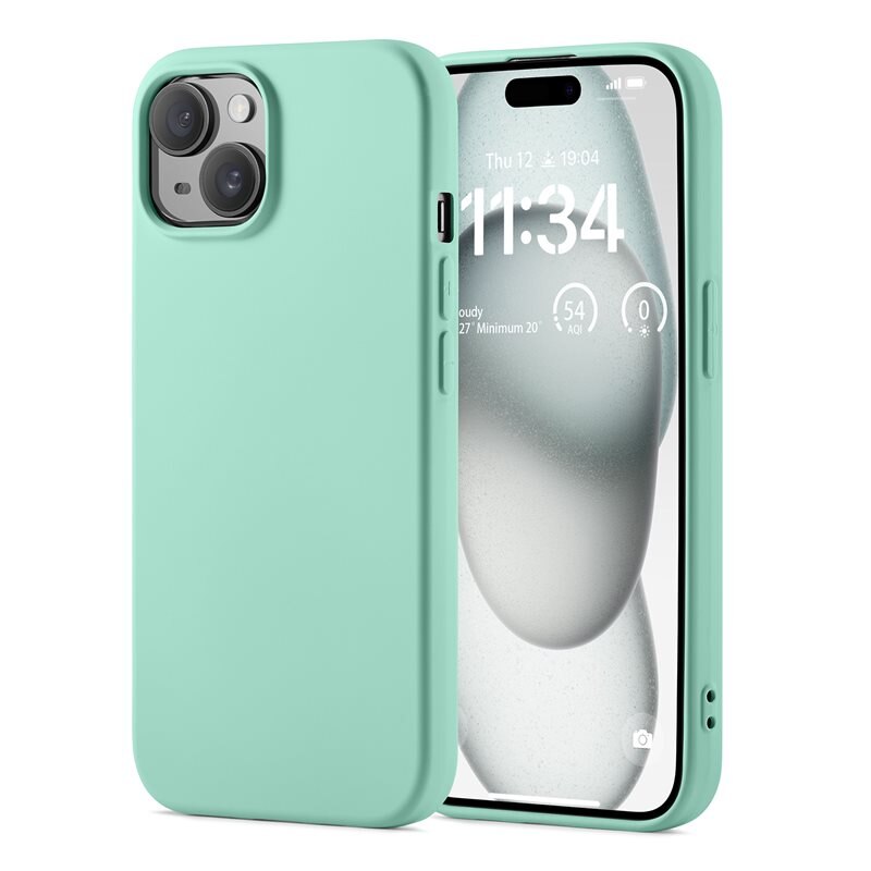 Mobique iPhone 15 TPU Case Groen